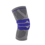 Oneom Fitness Running Knee Support Protect Gym, Sport Braces Kneepad Elastic Nylon Silicon Padded Compression Knee Pad Sleeve For Basketball & Volleyball