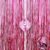 Crackles Metallic Fringe Pink Curtains Large Size 3 Ft X 6 Ft For Birthday, Anniversaries, Graduation, Retirement, Baby Shower, New Year Decoration- Pack Of 2