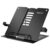 Amazon basics Book Holder Stand | Sturdy, Portable & Lightweight Metal Ideal for Desk Book Stand for Cookbooks & A4 Size Documents | Foldable Design (Black)