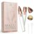 Rerant 2-In-1 Eyebrow Trimmer And Facial Hair Remover For Women, Rechargeable Electric Face Razor With Built-In Led Light, Painless Precision Eyebrow Razor And Lip Hair Trimmer, Portable (S1)