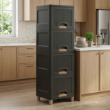 MAXTID 4 Compartments plastic pp(Brown)