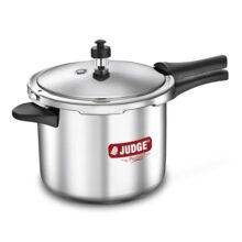Judge By Prestige Ace Stainless Steel Outer Lid Pressure Cooker 5 Litre