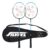 Silver’s Drive Badminton Kit (2 Racquets with Full Cover)(Blue/Black)