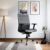 Interio By Godrej Elite High Back Chair, Leatherette, Black