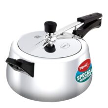 Pigeon Special Pressure Cooker Aluminium Inner Lid Induction Base 5 Litre Capacity – Silver