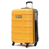 Uppercase Cargo 74Cm(Large) Check-In Trolley Bag Dualtone Spinner Hardsided Luggage Secure Combination Lock Scratch-Proof Surface Mesh Convipack Suitcase For Men & Women 2000 Days Warranty(Yellow)