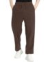 Urban Buccachi Men’s Brown Corduroy Track Pants | Retro Self-Design with Flexi Waistband & Mid-Rise Fit | Ankle Length Casual Bottoms for Winter, Travel, Lounge, Office & Outdoor Styling
