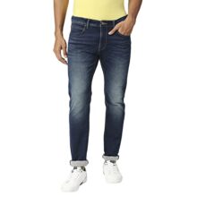 Pepe Jeans Tapered Vapour Tapered Fit Low Waist Jeans, Dark Used, 36