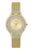 Guess Round 38mm Champagne Dial Analog Women Watch – GW0402L2
