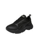 PUMA , Women, Cassia Res, Black-Black-Team Gold, Sneaker, 6UK, (40650102)