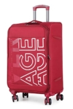 Verage Nevada 59 cm Soft-Sided Carry-On Cabin Size Expandable Suitcase 8 Wheel Spinner Luggage Trolley Bag (VRNVD1-20-RD)