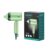 Vgr V-421 Professional Foldable Hair Dryer 1200W Dc Motor 2 Speed Settings Comes With Styling Concentrator, Overheating Protection & A Hanging Loop – Green