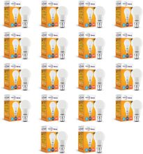 Wipro 10 W Standard B22 Basic LED Bulb(White, Pack of 18)