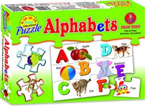 Educational Transport Vehicle Puzzle For Kids, Includes 8-14 Pieces Of Fun Puzzle (Alphabets)