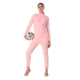 Vector X OWTS-321 Women Winter Wear High Neck Full Sleeves Sports Wear Track Suit (Pink) (Suitable for Running,Training,Athleisure,Fitness, Yoga,Jogging & Gym)