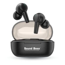 Sound Boss Flow Beatz Truly Wireless in Ear Earbuds with 35H Playtime |ENC |50ms Low Latency|Type-C Fast Charging|Dynamic Sound|Smart Touch|Made in India|TWS Bluetooth Earbuds