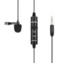 Saramonic LavMicro U2 Clip-On Lavalier Mic for Cameras & Mobile Devices with 19.7′ (6m) 3.5mm TRS/TRRS Cable