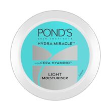 POND’S Light Moisturiser with Cera-Hyamino for 5X Dryness Repair for Ultimate Soft, Smooth Skin | Lightweight, for all skin types, 100ml