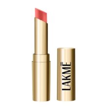 Lakme Unreal 3D Slim Bullet, Matte Lipstick, Lightweight Shine, Nude Pop, 3.6G