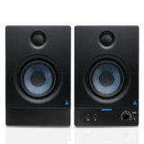 Audio Array Studio Monitors Speaker Pair 3.5″ | 50W RMS with Bluetooth 5.0 | Fiberglass Woofer & 1″ Silk Dome Tweeter, Class-D | TI 3116D2 Amp | TRS, RCA, AUX Inputs, Bass & Treble Control | AM-S2