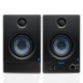 Audio Array Studio Monitors Speaker Pair 3.5″ | 50W RMS with Bluetooth 5.0 | Fiberglass Woofer & 1″ Silk Dome Tweeter, Class-D | TI 3116D2 Amp | TRS, RCA, AUX Inputs, Bass & Treble Control | AM-S2
