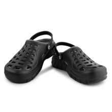 ACTION HyperLight Mens Ultralightweight Tracking-BlackDGrey-10 | Comfort | Premium | All Season | EVA Ortho Flip Flops For Men