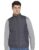Wildcraft Men Alpine Solid Nylon Blend Collored Casual Quilted Vest, Full Sleeve – Regular Fit, Grey, S