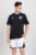 Adidas Printed Men Crew Neck Black T-Shirt