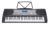 Audio Array AK-61 Pro 61-Key Portable Electronic Keyboard with LCD Display, Built-in Speakers, Mic Input & Included Mics, 255 Timbres, 512 Rhythms, Battery & Adapter Powered