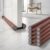 BTfash Door Draft Stopper PVC Size 39Inch | Under Door Dust & Noise Blocker | Cold & Heat Insulation Strip | Door Gap Sealer for Home Doors & Windows | Easy Install | Brown | Pack of 5
