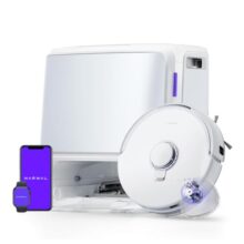 NARWAL Freo Z10 Robot Vacuum Cleaner with Mopping, 15000Pa Suction, 120-Day* Dust Bin Storage, Tangle-Free Brush, Self-Cleaning, Corner Mop, Smart Dirt Sensors, Works with Google, Alexa, Siri & App