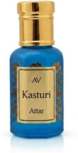 A V Perfumers kannauj Kasturi Attar | Premium Alcohol-Free Long-Lasting Fragrance 5 ml Floral Attar(Musk, Amber)