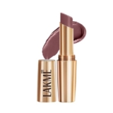 Lakme Powerplay Priming Matte Lipstick, Smooth Matte Finish, Lightweight Lipstick, Smudgeproof, Lasts 16hrs, Hydrates Lips, Chocolate Crush, 3.6g