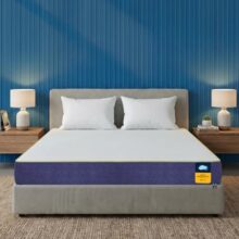 Centuary Mattresses Sleepables 6-Inch King Size Orthopedic Memory Foam Back Support Pressure Relieving Roll Pack High Resilience (Hr) Foam Mattress | 10 Years Warranty | (78X72X6)