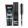 Beardo Man Curls Curly Hair Styler 100G & Roller Hair Brush | Curly Hair Cream For Bouncy, Shiny & Defined Curls | Perfect Tool For Efficient Blow Drying, Adding Curls, Waves & Volume | Define Curls, Control Frizz & Wavy Hair Easily | Set Of 2