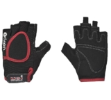 USI UNIVERSAL Origin Fitness Gym Gloves for Men & Women, Workout Powerlifting, Microfiber, Padded Palm & Silicon Tab Closure Weight Lifting (Medium, Grey)