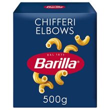 Barilla Pasta Chifferi Elbows Durum Wheat, 500G, Italy