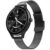 Fire-Boltt Phoenix Air Smart Watch 1.26” Round Display, Rotating Button, Wireless Charging, Ultra Lightweight Metal Body, Bluetooth Calling, Smartwatch with Silicone & Mesh Steel Straps Onyx Black