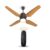 Havells 1200mm Momenta Underlight BLDC+ Ceiling Fan | Remote Controlled, Smart Fan, IoT Enabled, Alexa & Google Home Compatible | Upto 60% Energy Saving, 2 Year Warranty | (Smoke Brown Pine Wood)