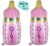 Amfin (18 Inches) (Pack Of 2) Its A Girl Bottle Foil Balloons For Birthday Party/Theme Party Foil Balloons/Baby Shower Decoration – (Pink)
