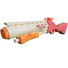 Popo Toys Holi Push Rapid Action Super Power Viper Gun | Large | Baby Pink |