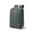 Gear Classic 4 19″/31L Anti Theft Faux Leather Medium Water Resistant Laptop Backpack/Casual Backpack/Daypack/Travel Backpack/College Bag For Men/Women(Green-Brown)