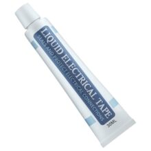 Liquid Electrical Tape 30 Ml Waterproof Wire Sealant Paste – High Temperature Insulation Repair Glue For Cable, Circuit, Semiconductor Connections | Black Coating For Home Electrical Fixing