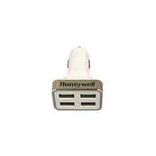 Honeywell Micro CLA 6.8 Amp Car Charger with 4 USB Output, Fast Charging 4 USB Ports, Compatible with iPhones, Smartphones, Tablets, Smartwatches, Power Banks, Dashcams – Black