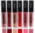 AYA True Matte Liquid Lipstick, Ultra Smooth Matte Lip Cream, Set of 6 | Smooth Lip Color, Weightless Finish Intense Color Payoff | Silky Matte Finish | Long Lasting Matte Finish | Matte Lipstick Liquid