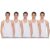 CoBlue by Rupa Men’s Solid Regular Fit Premium Vest (CBRRNFL80CMP5_White Small Pack of 5)
