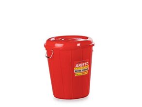 Aristo Multipurpose Plastic Storage Bucket 50 LTR (Red), (45(D) x 53CM)