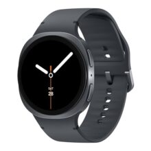 Samsung Galaxy Watch8 (44Mm, Bluetooth, Graphite) With 3Nm Processor | Dual Gps | Sapphire Glass & Armor Aluminum | 5Atm & Ip68 | Bp, Ecg, Ihrn & Vascular Load Monitoring | Anti-Oxidant Index