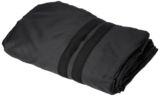 Sulfar 100% Water Resistant Car Body Cover Compatible with Mirror & Antenna Pockets for Tata Flora (Triple Stitched, Full Bottom Elastic, Black)
