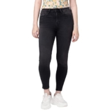 Spykar Women Black Cotton Super Skinny Ankle Length Jeans (Alexa)